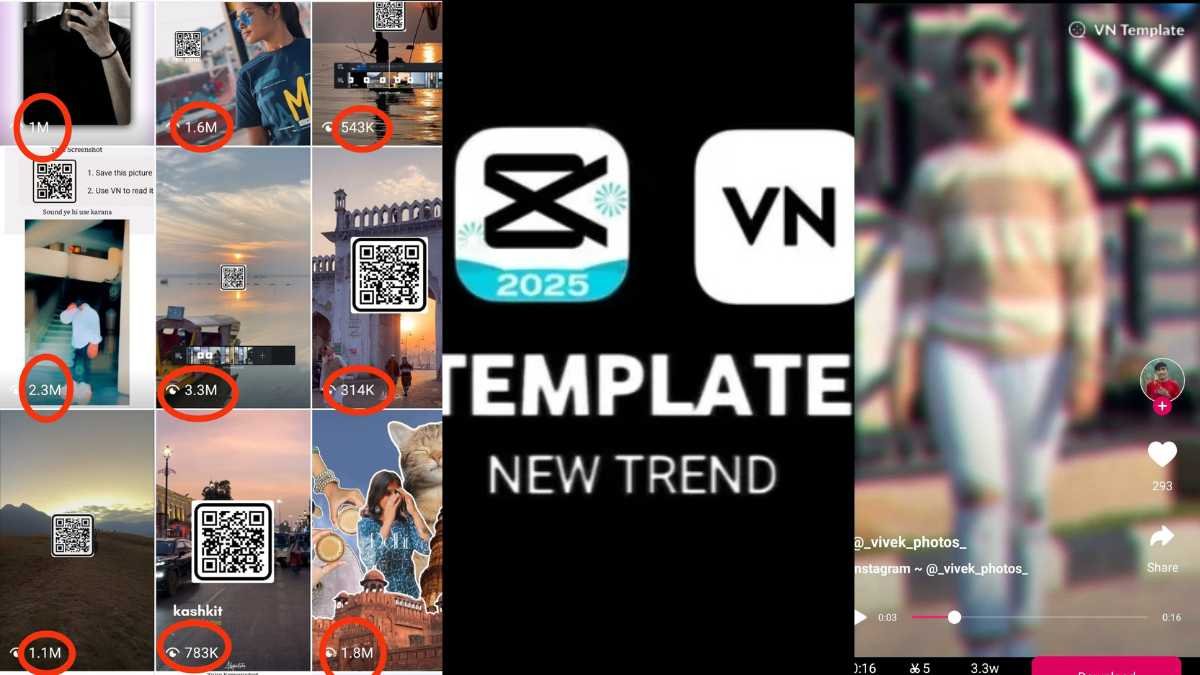 Instagram Viral Templates And VN Video Editor Viral Templates